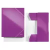 Leitz carpeta de 3 solapas WOW cartón/POB A4, A4, polipropileno (PP), violeta, 250 hojas, 80 g/m², papel