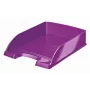Leitz WOW bandeja de correspondencia, plástico, lila, A4, sobre, carta, nota, papel, 242 x 330 x 60 mm, 255 x 357 x 70 mm