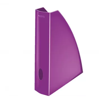 Leitz WOW recopilador de revistas, lila, plástico, A4, 290 g