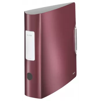 Leitz 180° Activo Archivo de palanca PP A4/80 mm, A4, Polyfoam, Rojo, 500 hojas, 80 g/m², 8,2 cm