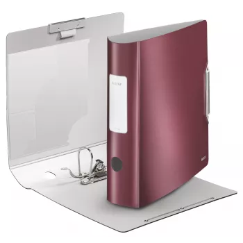 Leitz 180° Activo Archivo de palanca PP A4/80 mm, A4, Polyfoam, Rojo, 500 hojas, 80 g/m², 8,2 cm