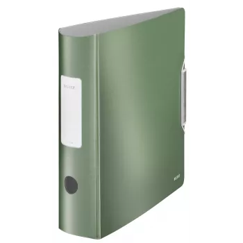 Leitz Carpeta de solapa rápida 180° Active Style PP A4/80 mm, A4, Polyfoam, Verde, 500 hojas, 80 g/m², 8,2 cm