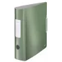 Leitz Carpeta de solapa rápida 180° Active Style PP A4/80 mm, A4, Polyfoam, Verde, 500 hojas, 80 g/m², 8,2 cm