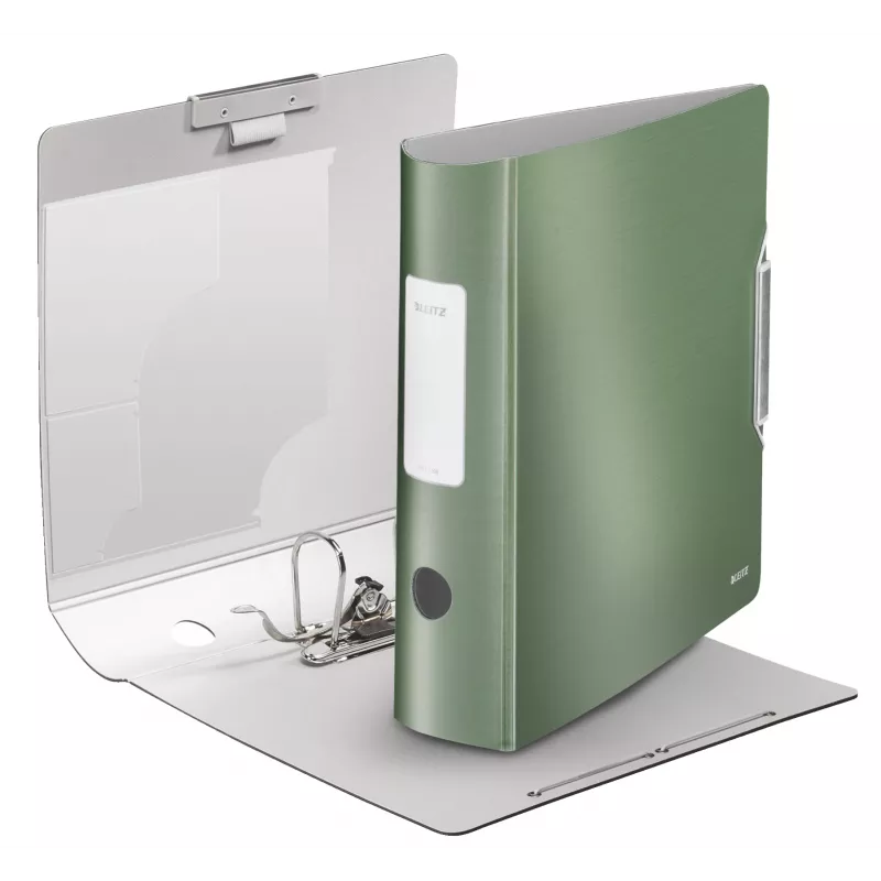 Leitz Carpeta de solapa rápida 180° Active Style PP A4/80 mm, A4, Polyfoam, Verde, 500 hojas, 80 g/m², 8,2 cm