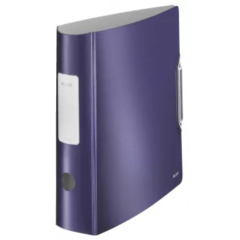 Leitz Archivo de palanca 180° Active Style PP A4/80 mm, A4, Polyfoam, Azul, 500 hojas, 80 g/m², 8,2 cm