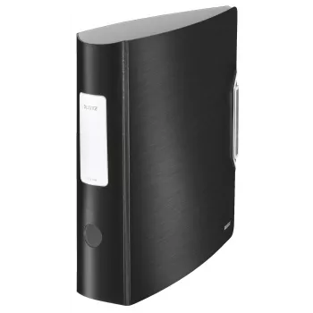 Leitz Archivo de anillas 180° Active Style PP A4/80 mm, A4, Polyfoam, Negro, 500 hojas, 80 g/m², 8,2 cm