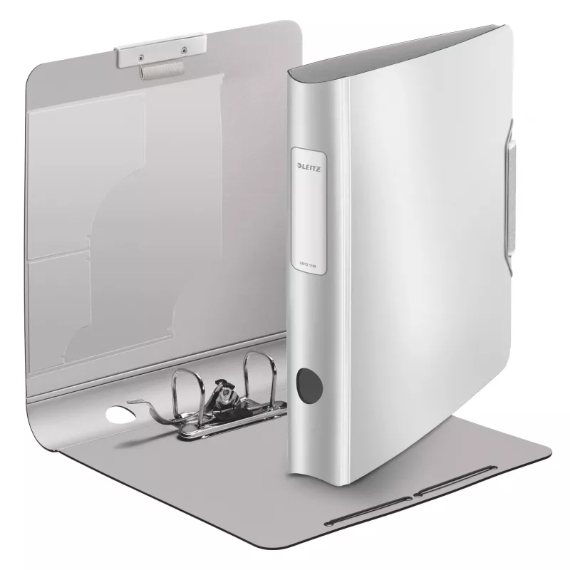 Leitz Carpeta de palanca rápida 180° Active Style PP A4/60 mm, A4, Polyfoam, Blanco, 350 hojas, 80 g/m², 6,5 cm