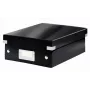 Leitz Click & Store WOW Caja organizadora pequeña, Negro, Cartón, 600 g