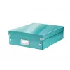 Leitz Click & Store WOW Caja organizadora mediana, Azul, Cartón, 880 g