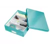 Leitz Click & Store WOW Caja organizadora mediana, Azul, Cartón, 880 g