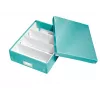 Leitz Click & Store WOW Caja organizadora mediana, Azul, Cartón, 880 g