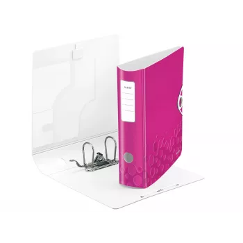 Leitz Archivo de palanca Active PP WOW A4/80 mm, A4, Polyfoam, Rosa, 500 hojas, 80 g/m², 8,2 cm