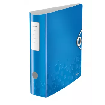 Leitz Archivo de palanca Active PP WOW A4/80 mm, A4, Polyfoam, Azul, 500 hojas, 80 g/m², 8,2 cm