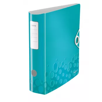 Leitz Archivo de palanca Active PP WOW A4/80 mm, A4, Polyfoam, Turquesa, 500 hojas, 80 g/m², 8,2 cm