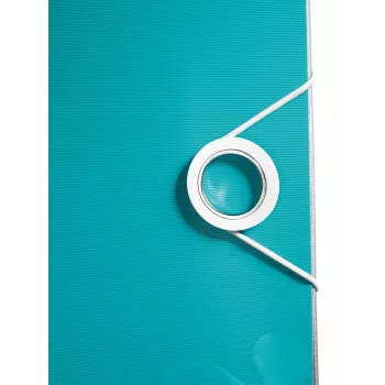 Leitz Archivo de palanca Active PP WOW A4/80 mm, A4, Polyfoam, Turquesa, 500 hojas, 80 g/m², 8,2 cm