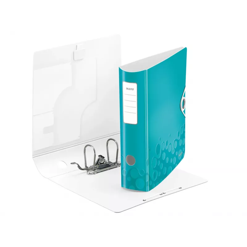 Leitz Archivo de palanca Active PP WOW A4/80 mm, A4, Polyfoam, Turquesa, 500 hojas, 80 g/m², 8,2 cm