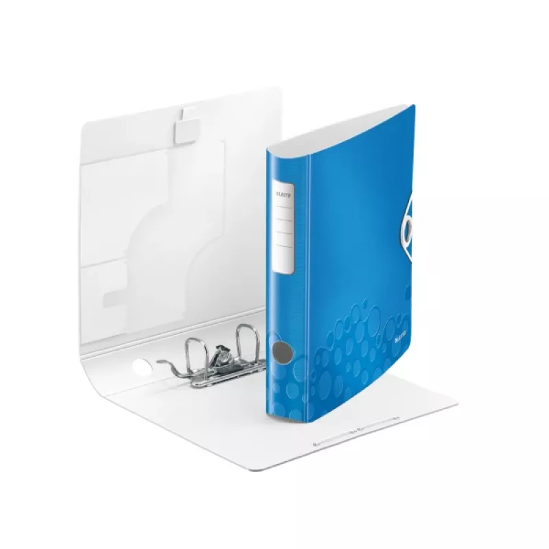 Leitz Archivo de palanca Active PP WOW A4/65 mm, A4, Polyfoam, Azul, 350 hojas, 80 g/m², 6,5 cm