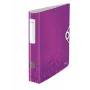 Leitz Archivo de palanca Active PP WOW A4/65 mm, A4, Polyfoam, Morado, 350 hojas, 80 g/m², 6,5 cm