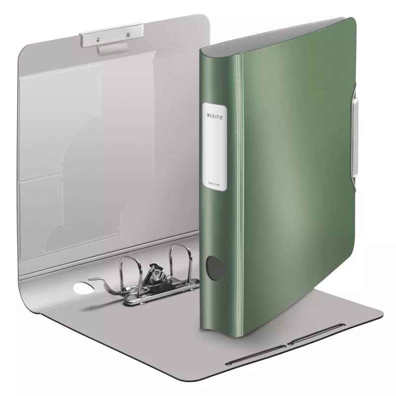 Leitz Archivo de mecanismo de palanca 180° Active Style PP A4/60 mm, A4, Polyfoam, Verde, 350 hojas, 80 g/m², 6,5 cm