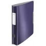 Leitz Archivo de mecanismo de palanca 180° Active Style PP A4/60 mm, A4, Polyfoam, Azul, 350 hojas, 80 g/m², 6,5 cm