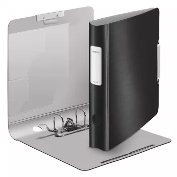 Leitz Archivo de palanca 180° Active Style PP A4/60 mm, A4, Polyfoam, Negro, 350 hojas, 80 g/m², 6,5 cm