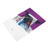 Leitz Carpeta de 3 solapas WOW PP A4, A4, Polipropileno (PP), Metálico, Morado, Vertical, 150 hojas, 235 mm