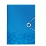 Leitz Carpeta de proyecto WOW PP, A4, Polipropileno (PP), Azul, 200 hojas, 254 mm, 38 mm