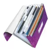 Leitz Carpeta de proyecto WOW PP, A4, Polipropileno (PP), Morado, 200 hojas, 254 mm, 38 mm