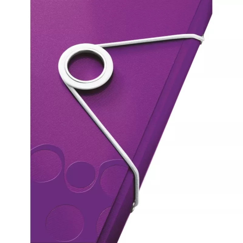 Leitz Carpeta de proyecto WOW PP, A4, Polipropileno (PP), Morado, 200 hojas, 254 mm, 38 mm