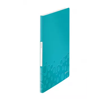 Leitz Libro de presentación WOW PP 20 fundas, Azul, Metálico, Policloruro de vinilo (PVC), 20 fundas, A4, 231 mm, 13 mm