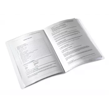 Leitz Libro de presentación WOW PP 20 fundas, Azul, Metálico, Policloruro de vinilo (PVC), 20 fundas, A4, 231 mm, 13 mm