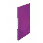 Leitz Libro de presentación WOW PP 20 fundas, Metálico, Morado, Policloruro de vinilo (PVC), 20 fundas, A4, 231 mm, 13 mm