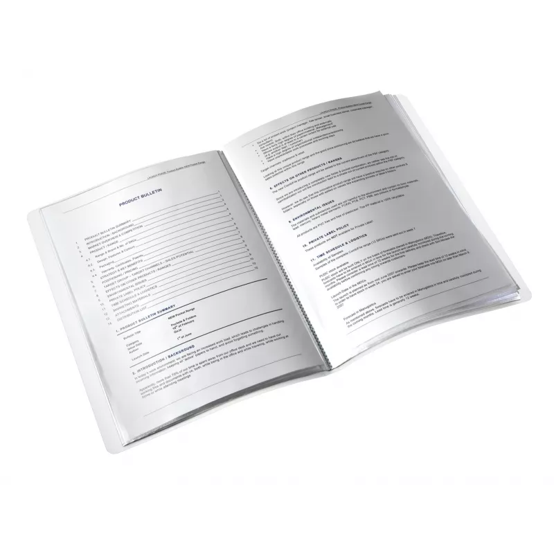 Leitz Libro de presentación WOW PP 20 fundas, Metálico, Morado, Policloruro de vinilo (PVC), 20 fundas, A4, 231 mm, 13 mm