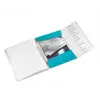 Leitz WOW separador de PP, 12 pestañas, A4, polipropileno (PP), azul, metálico, 200 hojas, 265 mm, 17 mm