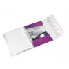 Leitz libro separador WOW PP 12 pestañas, A4, polipropileno (PP), metálico, lila, 200 hojas, 265 mm, 17 mm