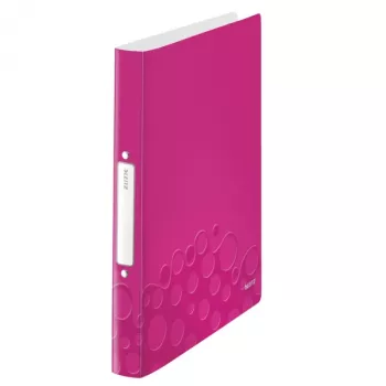 Leitz 42570023 archivador de anillas A4 metálico, rosa