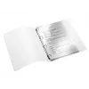 Leitz WOW archivador de anillas, A4, polipropileno (PP), metálico, rosa, 200 hojas, 2,5 cm, 257 mm