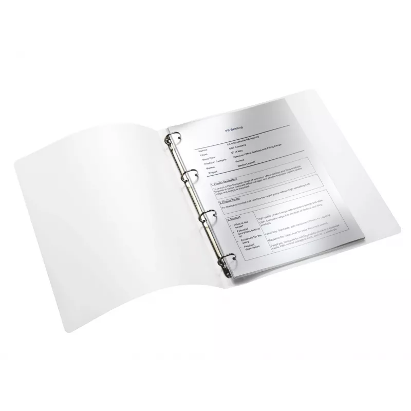 Leitz WOW archivador de anillas, A4, polipropileno (PP), metálico, rosa, 200 hojas, 2,5 cm, 257 mm