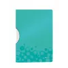 Leitz carpeta con pinza ColorClip WOW A4 PP, A4, polipropileno (PP), azul, 30 hojas, 80 g/m², 222 mm