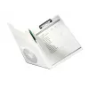 Leitz tablilla con tapa WOW, A4, polifoam, azul, 75 hojas, 1 bolsillo, 230 mm