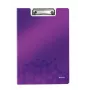 Leitz tablilla con tapa WOW, A4, polifoam, lila, 75 hojas, 1 bolsillo, 230 mm