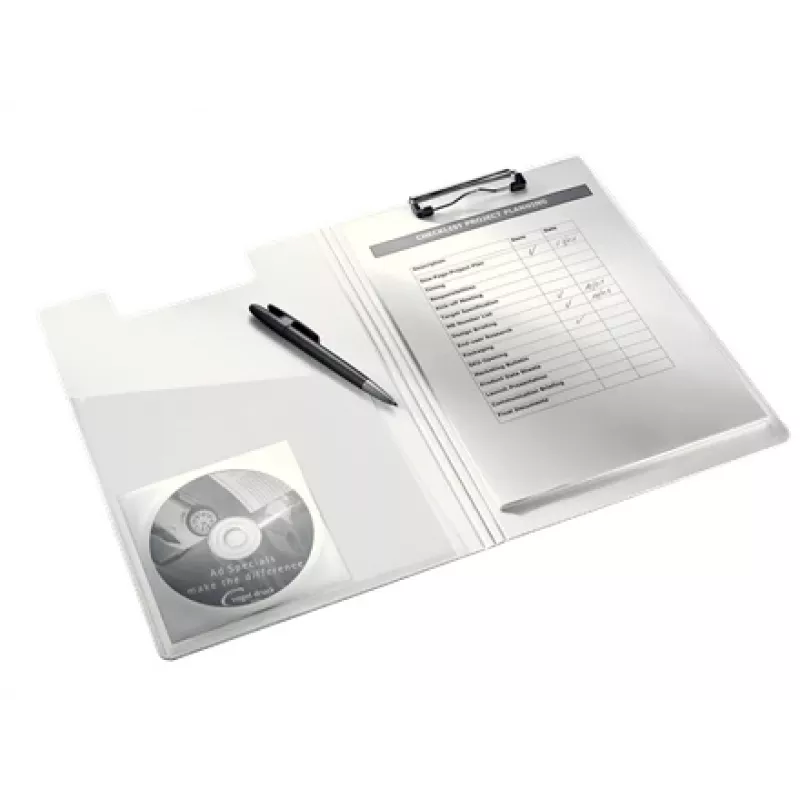Leitz tablilla con tapa WOW, A4, polifoam, lila, 75 hojas, 1 bolsillo, 230 mm