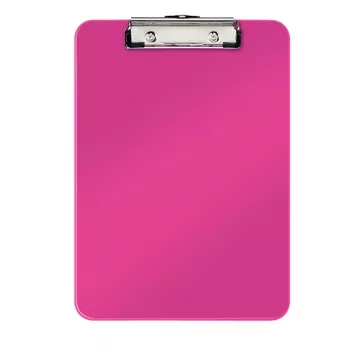 Leitz tablilla sin tapa frontal WOW, A4, plástico, rosa, 80 hojas, 228 mm, 320 mm