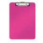 Leitz tablilla sin tapa frontal WOW, A4, plástico, rosa, 80 hojas, 228 mm, 320 mm