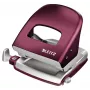 Leitz NeXXt 5006 perforadora 30 hojas roja, plata