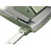 Leitz NeXXt perforadora Style, 2 taladros 30 hojas metal, 30 hojas, verde, plata, metal, 8 cm, A6, 107 mm