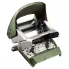 Leitz NeXXt perforadora Style, 2 taladros 30 hojas metal, 30 hojas, verde, plata, metal, 8 cm, A6, 107 mm