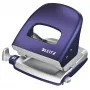 Leitz perforadora Style NeXXt, 2 taladros 30 hojas metal, 30 hojas, azul, 8 cm, A6, 380 g, 107 x 100 x 137 mm