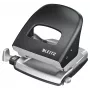Leitz perforadora Style NeXXt, 2 taladros 30 hojas metal, 30 hojas, negro, 8 cm, A4, 380 g, 107 x 100 x 137 mm