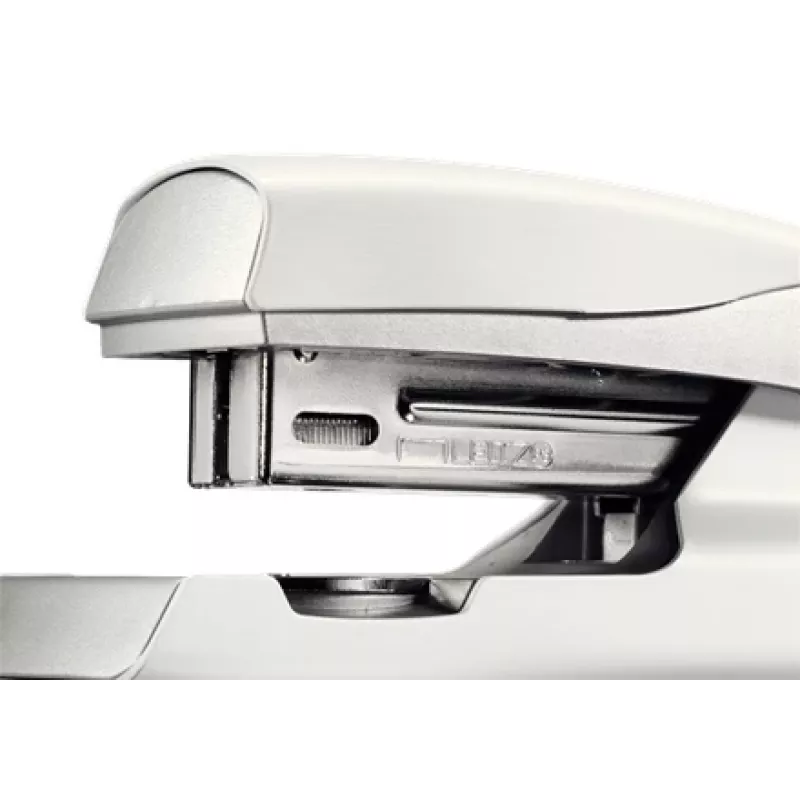 Leitz NeXXt grapadora Style, 30 hojas metal, 30 hojas, plata, blanco, P3, metal, plástico, 80 g/m², superior